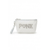 Trousse maquillage strass PINK blanc – Pochette rose glamour
