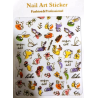 Stickers 2D - Motifs Décoration Ongles - Nail Art - Manucure Pédicure
