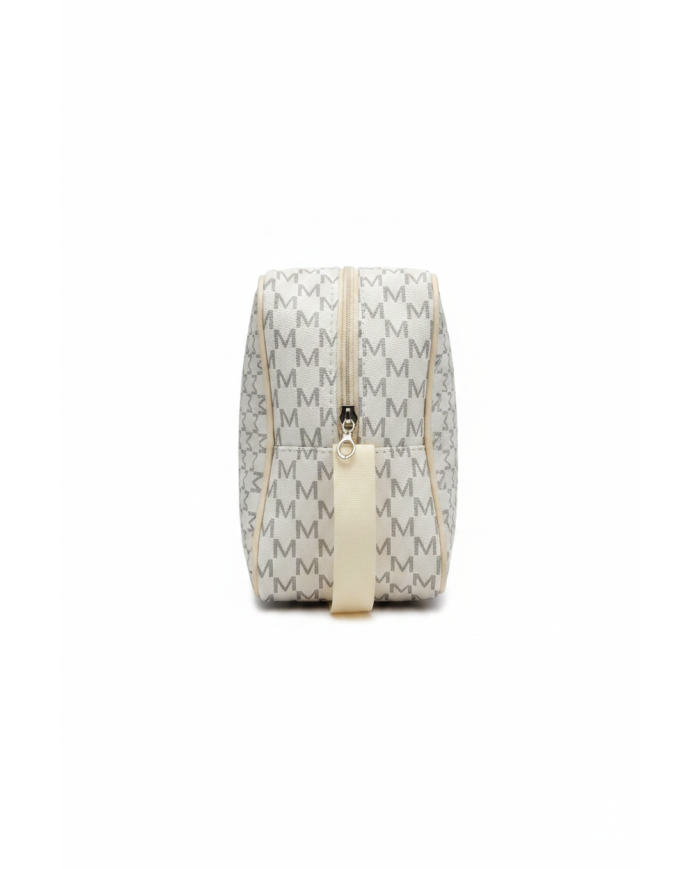 Trousse de voyage homme blanc– Organisateur pratique et élégant