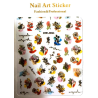 Stickers 2D - Motifs Décoration Ongles - Nail Art - Manucure Pédicure