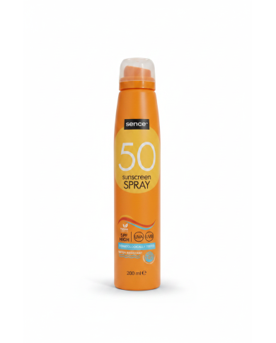 Sence Sunscreen Spray SPF 50+ 200ml – Protection solaire