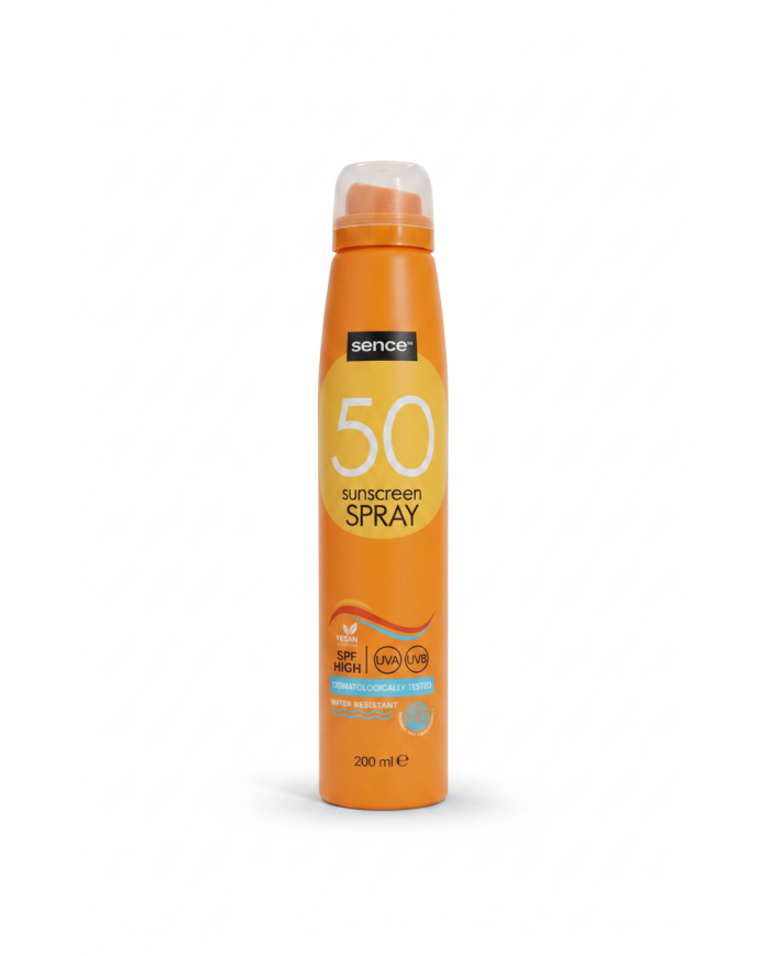 Sence Sunscreen Spray SPF 50+ 200ml – Protection solaire