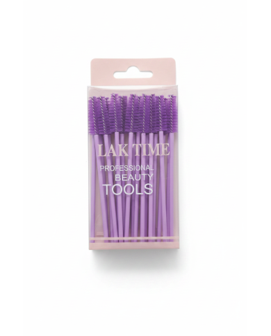 25 pinceaux mascara jetables – applicateurs cils hygiéniques