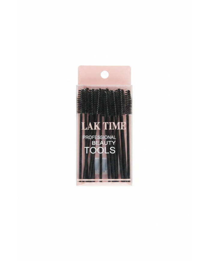 25 pinceaux mascara jetables – applicateurs cils hygiéniques