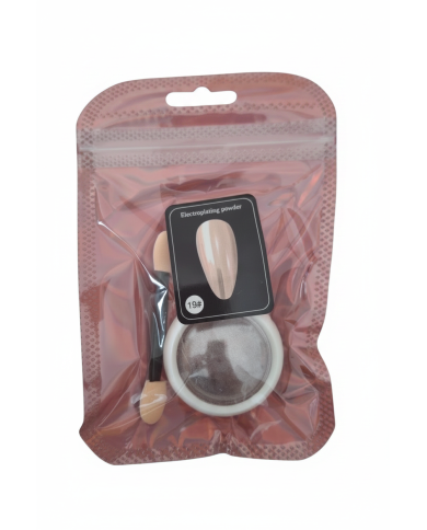 Poudre electroplating ongles – Effet chrome miroir