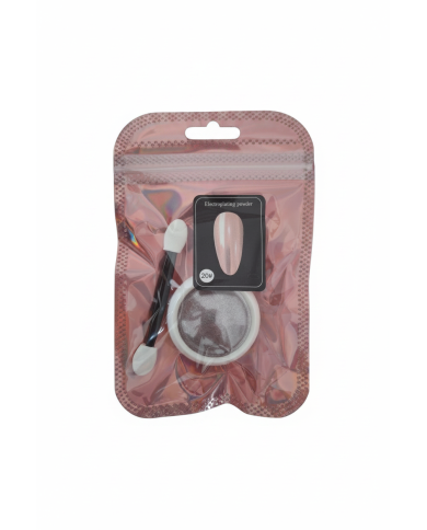 Poudre electroplating ongles – Effet chrome miroir