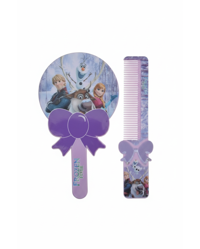 Kit miroir et peigne Frozen Fever pour enfant