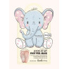Look At Me Foot Peel Mask Elephant – Masque exfoliant pieds