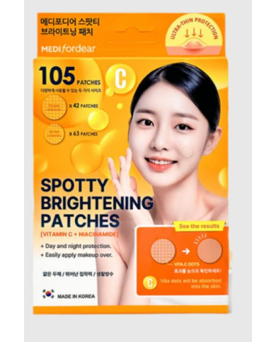 MediForDear Spotty Brightening Patches – Anti-boutons & anti-taches