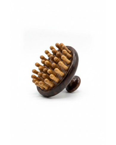 Brosse de Madérothérapie en Bois Naturel