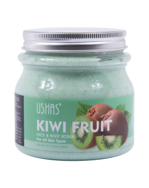 USHAS - Face & Body Scrub - Gommage Visage et Corps - Kiwi