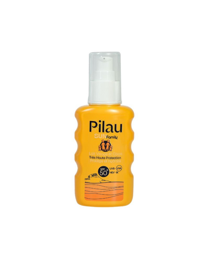 Pilau Sun Family Lait Solaire Visage & Corps SPF50+ | Adultes & Enfants | Cherry Beauty