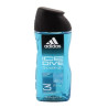 Adidas Ice Dive Gel Douche 250ml | Gel Douche Homme Fraîcheur Intense | Cherry Beauty