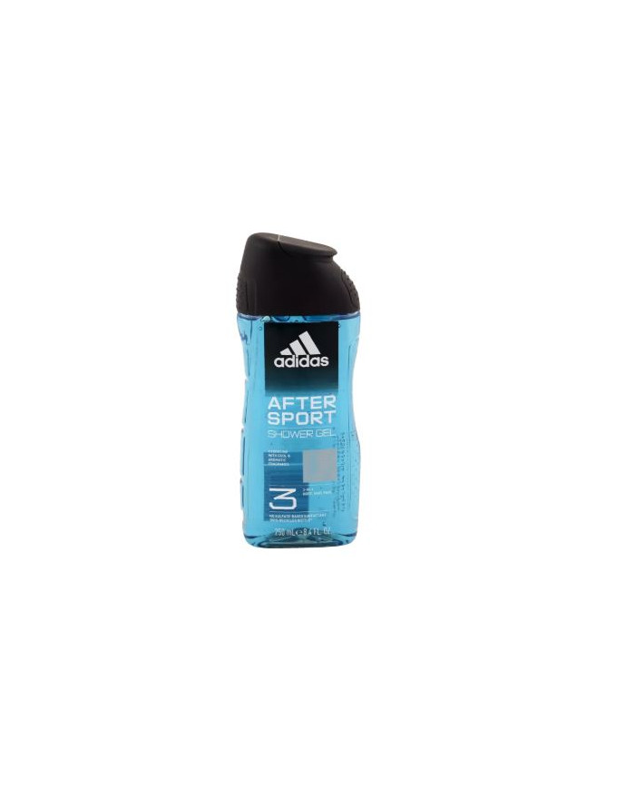 Adidas After Sport Gel Douche 3-en-1 250ml | Homme Sport Fraîcheur | Cherry Beauty Tunisie