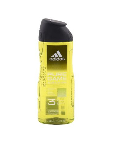 Adidas Pure Game Gel Douche 400ml | Homme Fraîcheur Sport | Cherry Beauty Tunisie