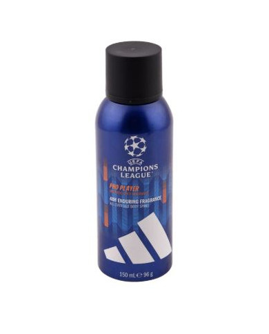 Adidas Champions League Déodorant 150ml | Spray Homme Frais Sport | Cherry Beauty Tunisie