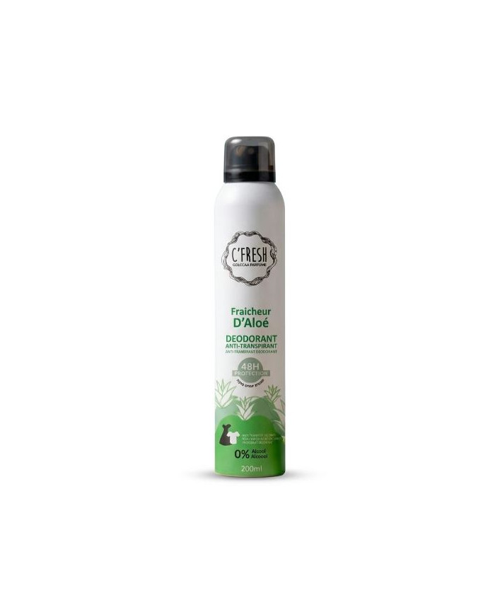 C’Fresh Déodorant Femme Aloe Vera 200ml | Fraîcheur Hydratante | Cherry Beauty Tunisie