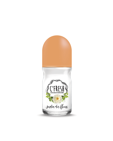 C’Fresh Roll-On Femme Jardin de Fleurs 50ml | Déodorant Floral | Cherry Beauty Tunisie