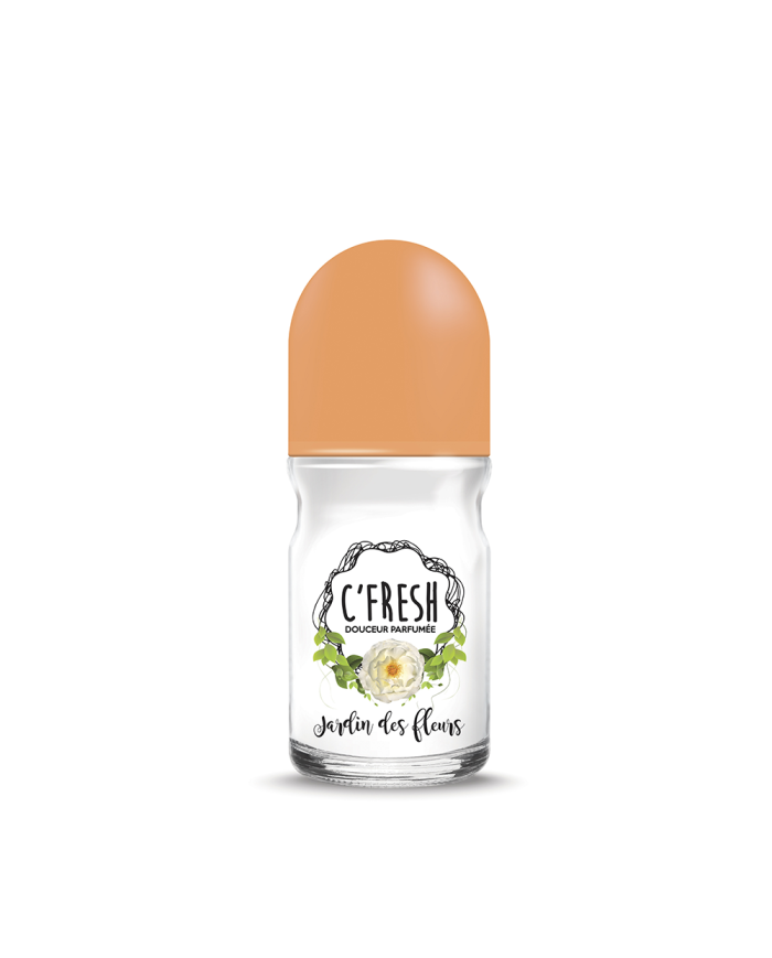 C’Fresh Roll-On Femme Jardin de Fleurs 50ml | Déodorant Floral | Cherry Beauty Tunisie