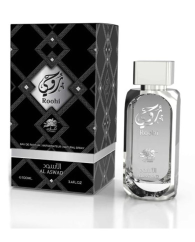 Roohi Aswad EDP 100ml Homme | Maison Emper | Parfum Boisé Épicé | Cherry Beauty Tunisie