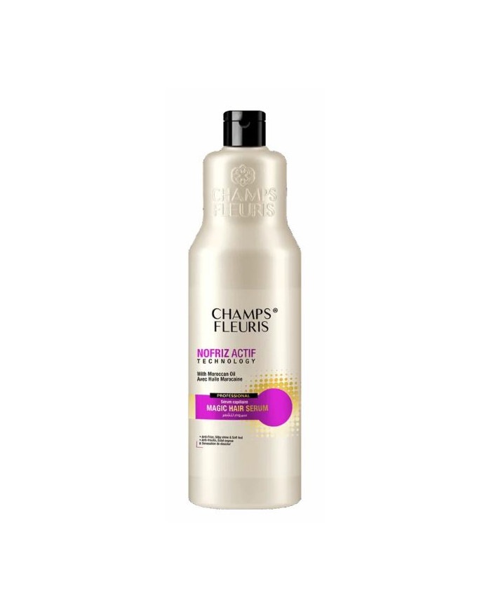 Champs Fleuris Sérum Capillaire 1L Huile Marocaine Anti-Frizz | Cherry Beauty Tunisie