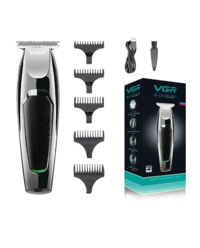 VGR V-030 Tondeuse à Cheveux Professionnelle Rechargeable | Coupe Précise Homme | Cherry Beauty Tunisie