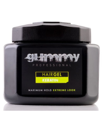 Gummy Hair Keratin Gel | Gel Coiffant Kératine Homme Fixation Forte | Cherry Beauty Tunisie