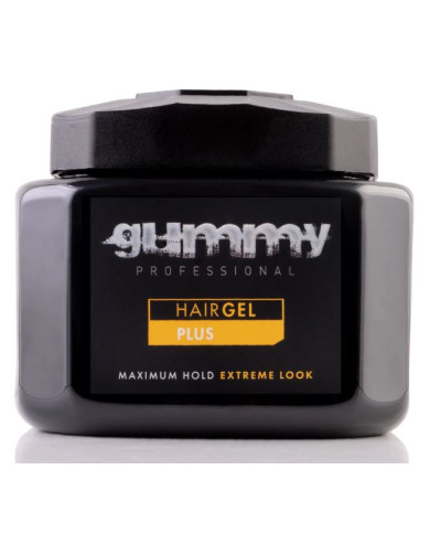 Gummy Hair Gel Plus | Gel Coiffant Fixation Extra Forte Homme | Cherry Beauty Tunisie