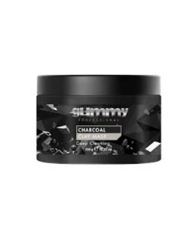 Gummy Clay Mask Charcoal 350g | Masque Visage Purifiant Homme & Femme | Cherry Beauty Tunisie