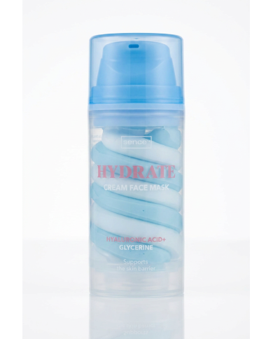 SENCE Hydrate Cream Face Mask 100ml | Acide Hyaluronique & Glycérine | Cherry Beauty Tunisie