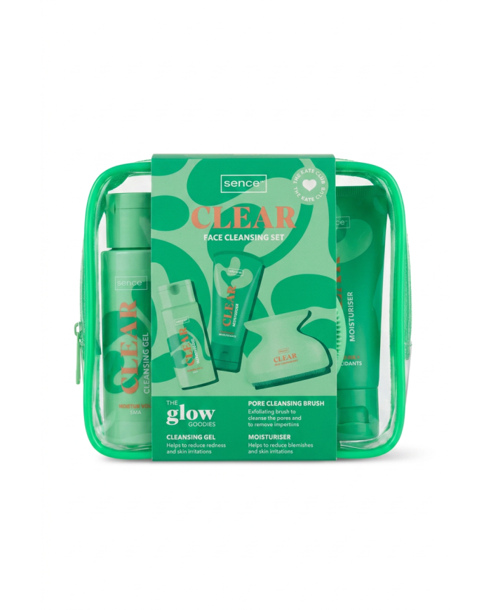 SENCE Clear Face Cleansing Set The Glow Goodies | Kit Soin Visage | Cherry Beauty Tunisie