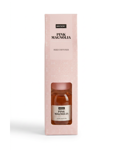 SENCE Pink Magnolia Reed Diffuser 100ml | Diffuseur Rose & Géranium | Cherry Beauty Tunisie