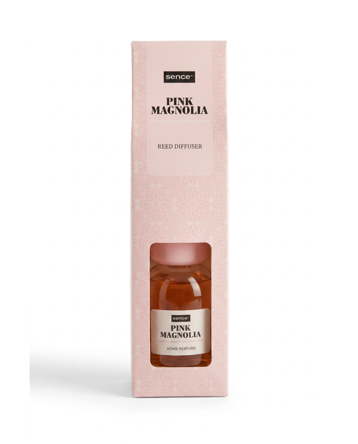 SENCE Pink Magnolia Reed Diffuser 100ml | Diffuseur Rose & Géranium | Cherry Beauty Tunisie
