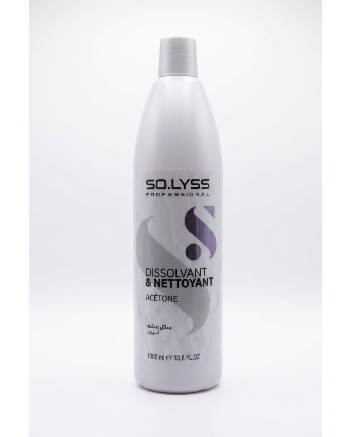 SOLYSS Dissolvant Nettoyant 1L | Vernis & Vernis Permanent | Cherry Beauty Tunisie