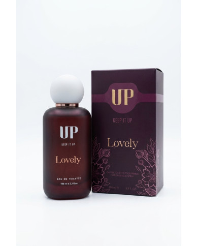 UP Lovely Eau de Toilette 100ml | Parfum Fruité Floral Femme | Cherry Beauty Tunisie