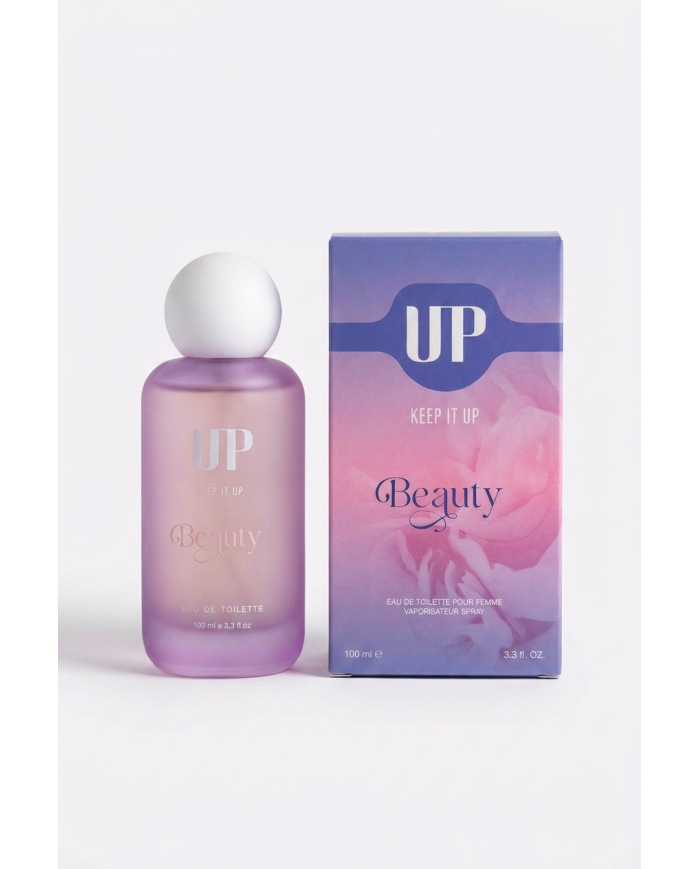 UP Beauty Eau de Toilette 100ml | Parfum Floral Femme Bergamote & Tubéreuse | Cherry Beauty Tunisie