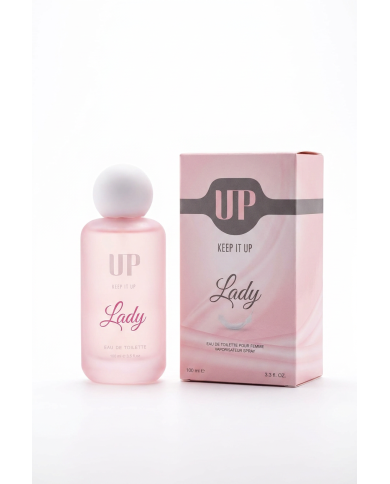 UP Lady Eau de Toilette 100ml | Parfum Femme Fruité Floral Musqué | Cherry Beauty Tunisie