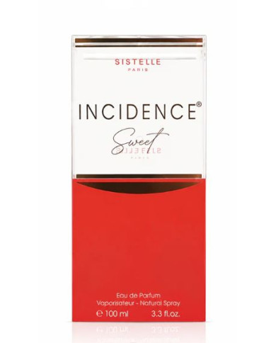 INCIDENCE Sweet Eau de Parfum Femme 100ml | Parfum Floral Fruité Gourmand | Cherry Beauty Tunisie