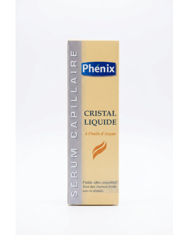 PHENIX Sérum Cristal Liquide Huile d'Argan 50ml | Cheveux Brillants | Cherry Beauty Tunisie