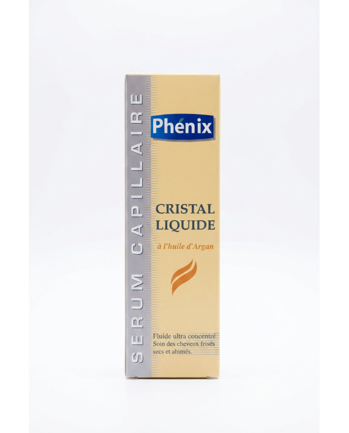 PHENIX Sérum Cristal Liquide Huile d'Argan 50ml | Cheveux Brillants | Cherry Beauty Tunisie