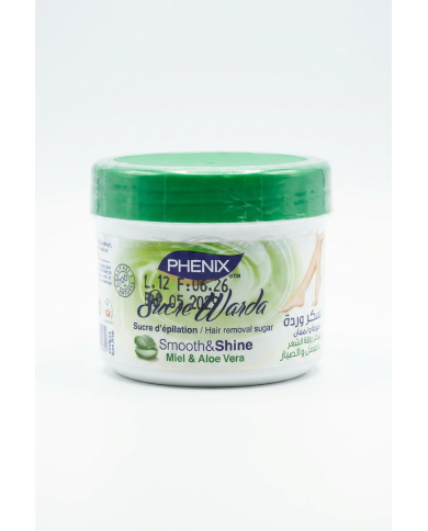 PHENIX Sucre d'Épilation Aloe Vera 200g | Épilation Douce | Cherry Beauty Tunisie