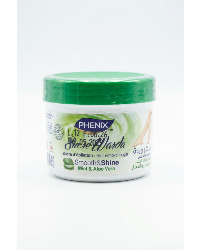 PHENIX Sucre d'Épilation Aloe Vera 200g | Épilation Douce | Cherry Beauty Tunisie
