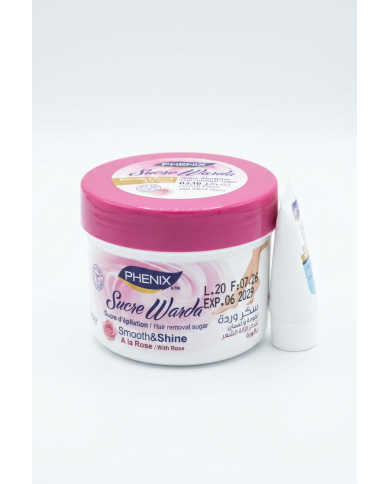 PHENIX Sucre d'Épilation Rose 200g | Sucre Dépilatoire | Cherry Beauty Tunisie