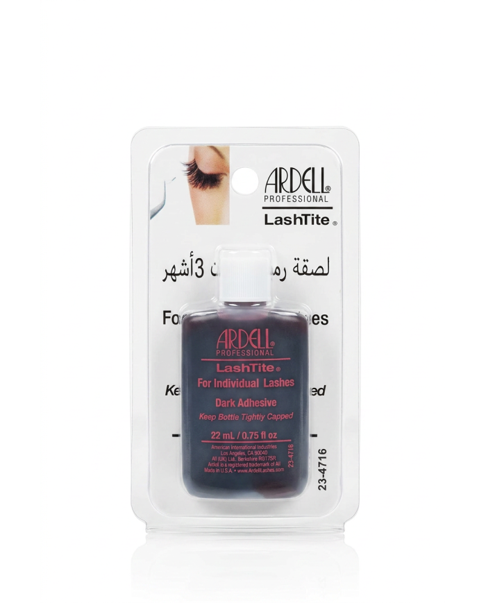 ARDEL LashTite Colle Cils Individuels 22ml | Colle Extensions de Cils | Cherry Beauty Tunisie