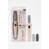 Electric Pedi Callous Remover | Râpe Électrique Anti-Callosités | 2 Têtes | Cherry Beauty