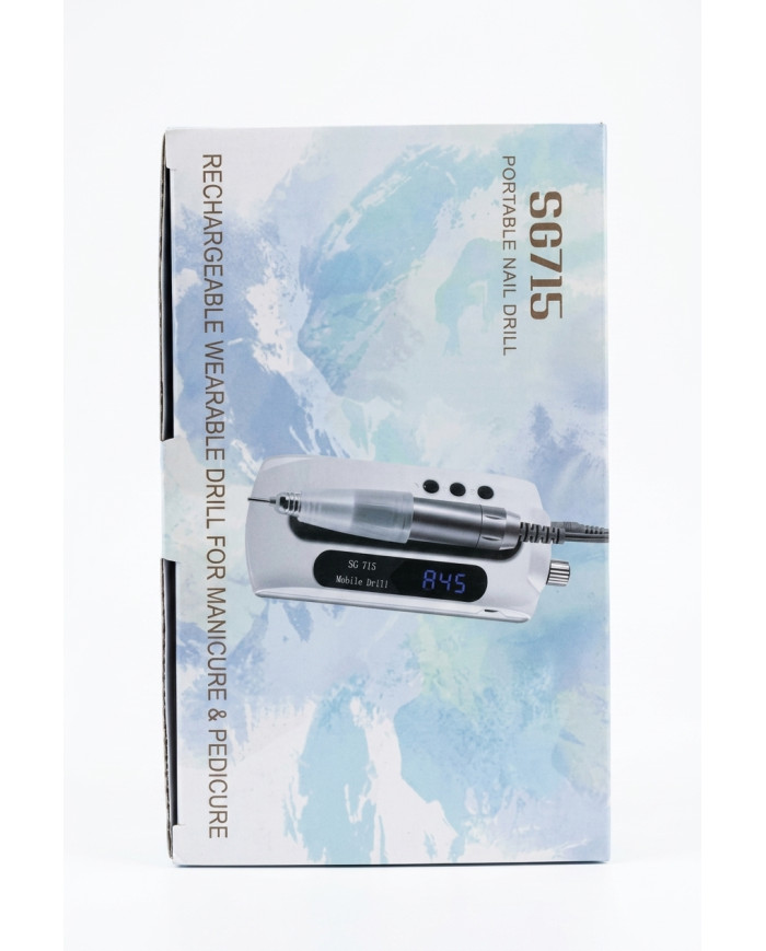 Portable Nail Drill SG-715 45 000 RPM | Ponceuse Ongles 36W | Cherry Beauty Tunisie