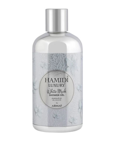 HAMIDI LUXURY White Musk Shower Gel 500ml | Gel Douche Musc Blanc | Cherry Beauty