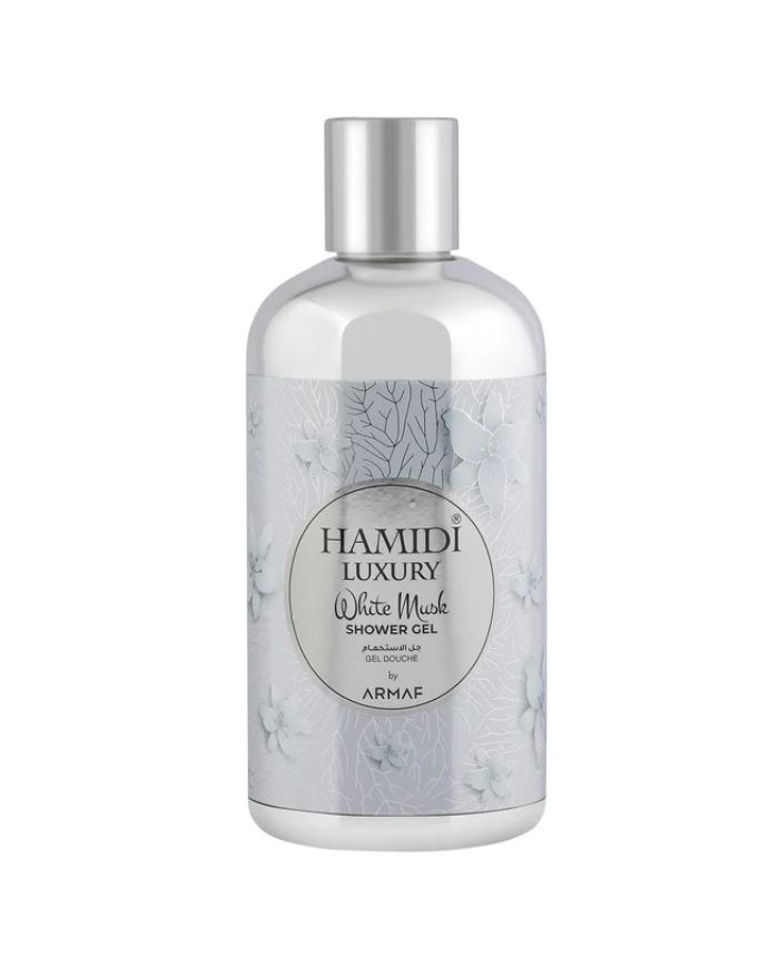 HAMIDI LUXURY White Musk Shower Gel 500ml | Gel Douche Musc Blanc | Cherry Beauty