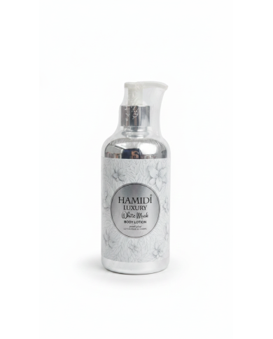 HAMIDI LUXURY Body Lotion White Musk 500ml | Lait Corps Musc Blanc | Cherry Beauty