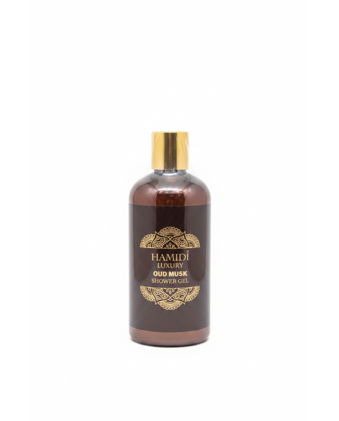 HAMIDI LUXURY Oud Musk Shower Gel 500ml | Gel Douche Oud & Musc | Cherry Beauty